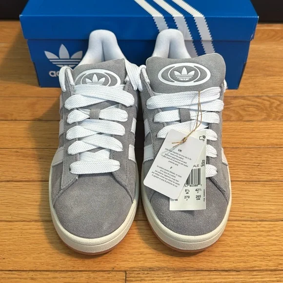 Adidas Campus 00s Light Grey Men’s 9 - Picture 2 of 5